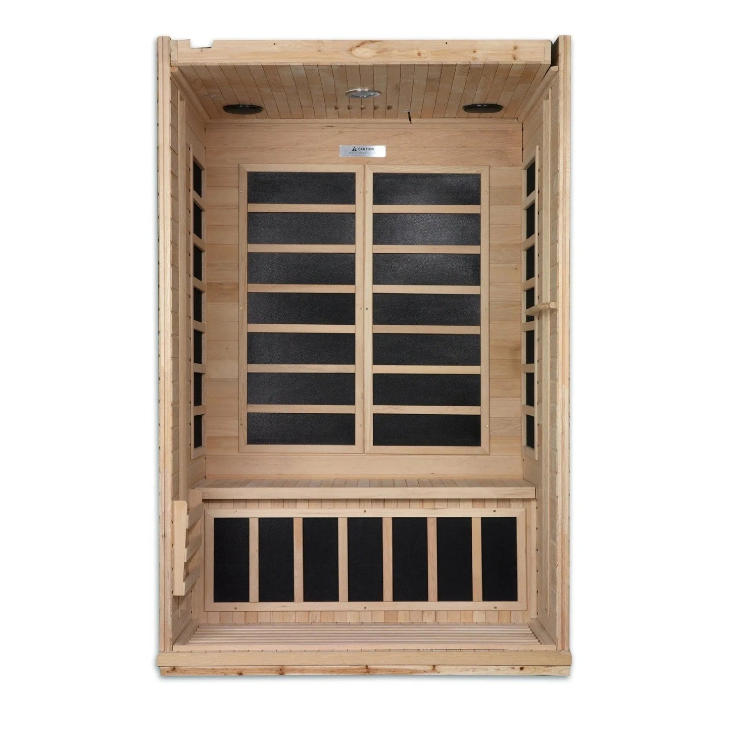 ValiroWood- "Venice" 2-person Low EMF FAR Infrared Sauna DYN-6210-01-Sauna-valiro­wood