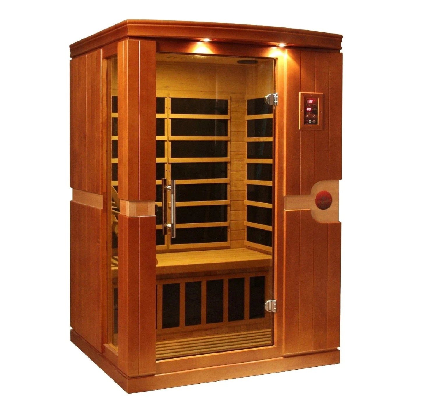 ValiroWood- "Venice" 2-person Low EMF FAR Infrared Sauna DYN-6210-01-Sauna-valiro­wood