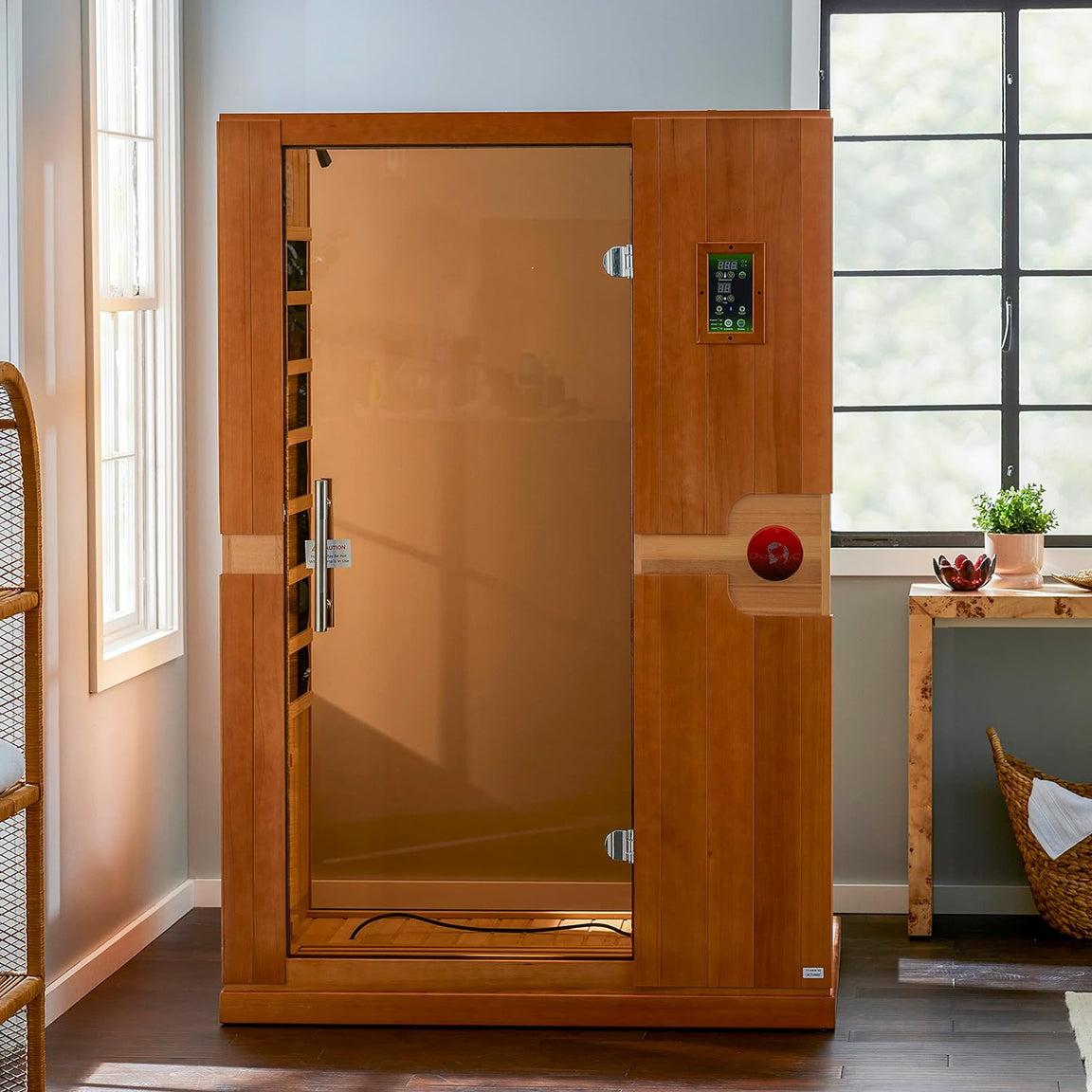 ValiroWood- Venice Elite 2-person Ultra Low EMF FAR Infrared Sauna - DYN-6210-01 Elite-Sauna-valiro­wood