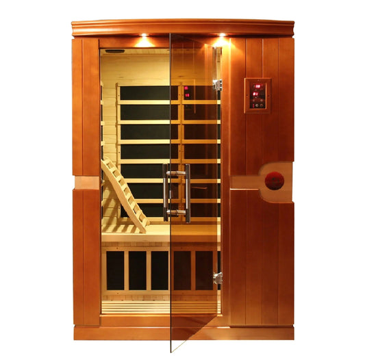 ValiroWood- Venice Elite 2-person Ultra Low EMF FAR Infrared Sauna - DYN-6210-01 Elite-Sauna-valiro­wood