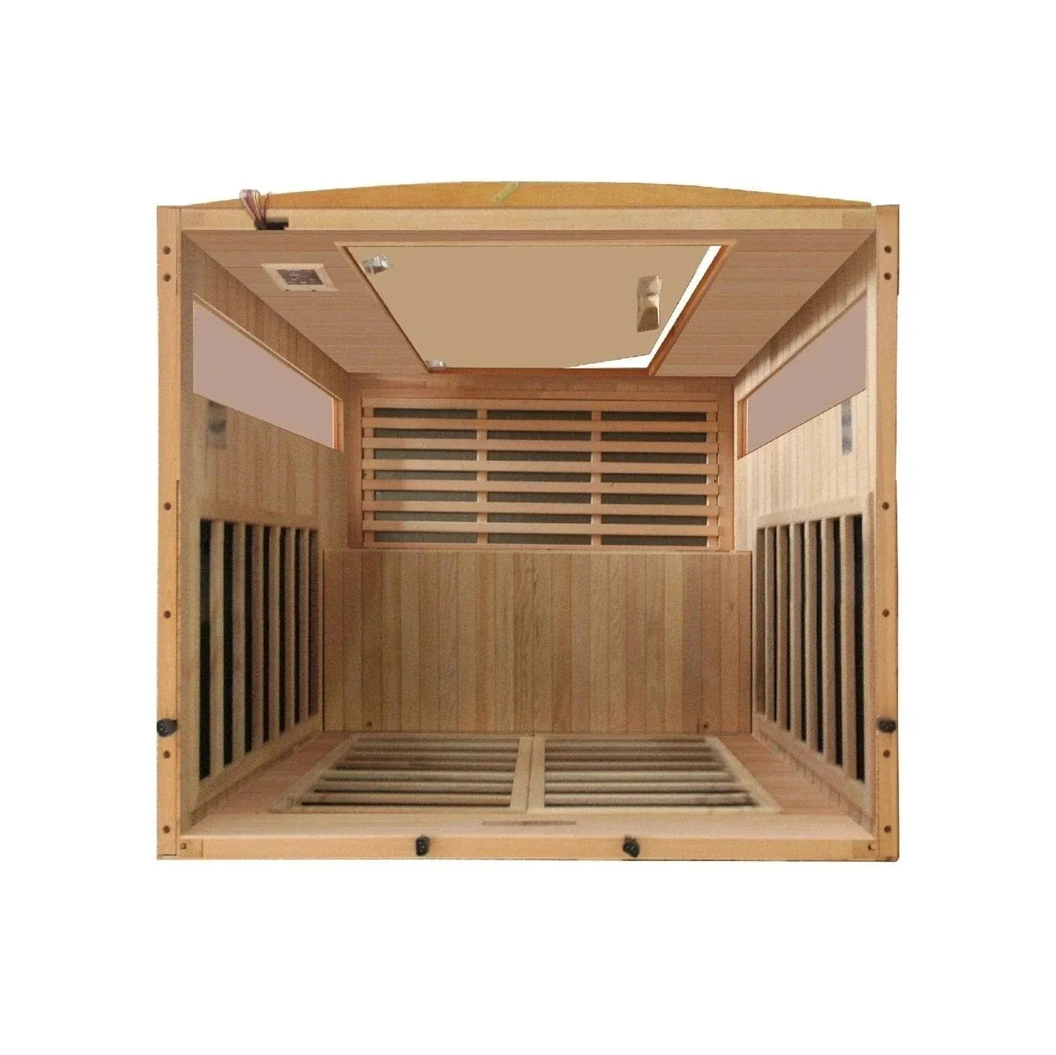 ValiroWood- "Versailles" 2-person Low EMF FAR Infrared Sauna DYN-6202-03-Sauna-valiro­wood