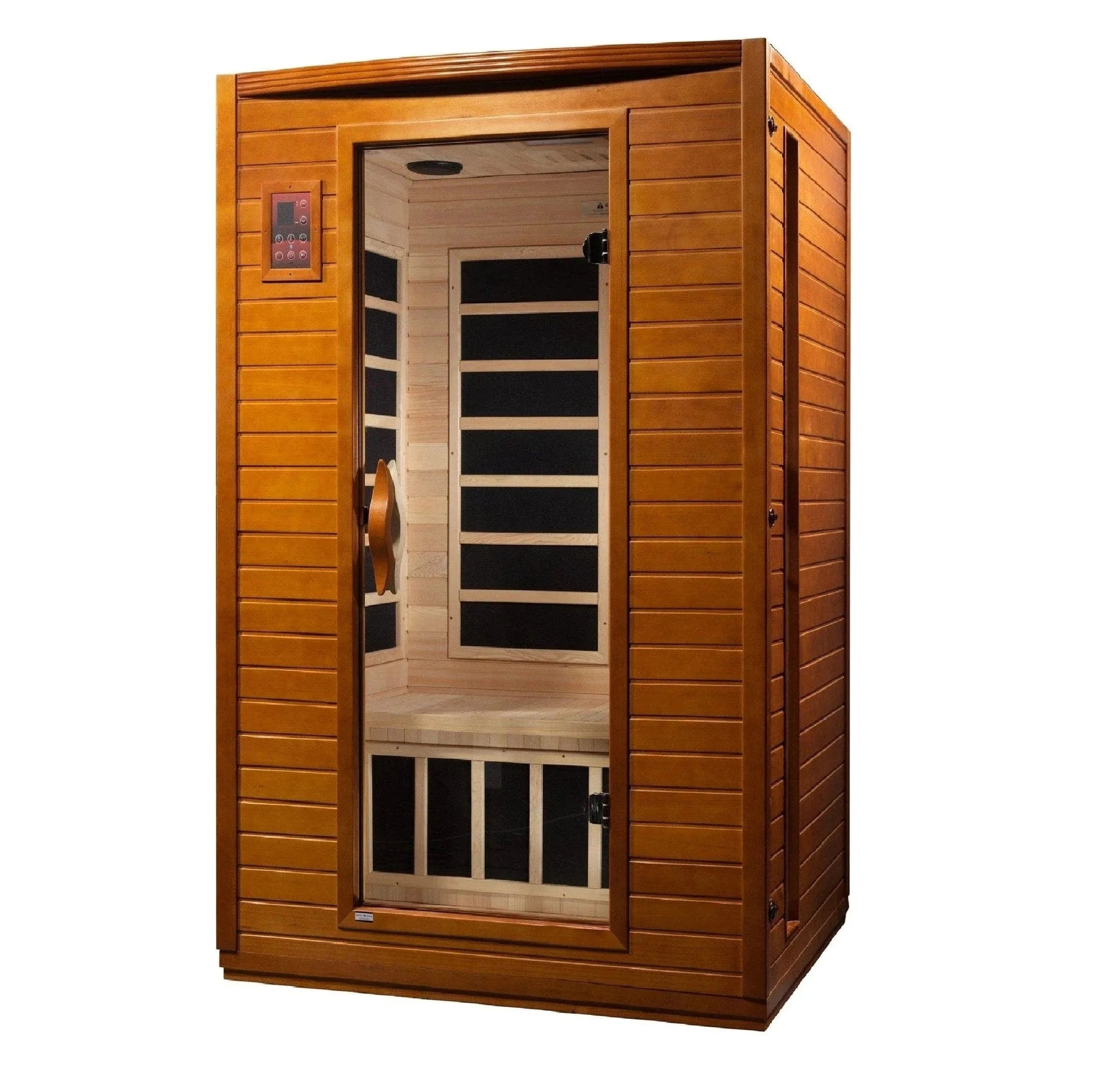 ValiroWood- "Versailles" 2-person Low EMF FAR Infrared Sauna DYN-6202-03-Sauna-valiro­wood