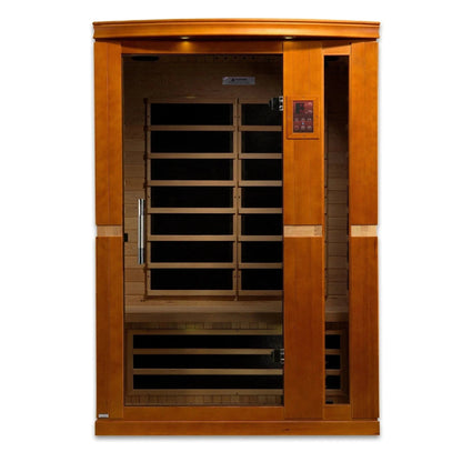 ValiroWood- "Vittoria" 2-person Low EMF FAR Infrared Sauna - DYN-6220-01-Sauna-valiro­wood