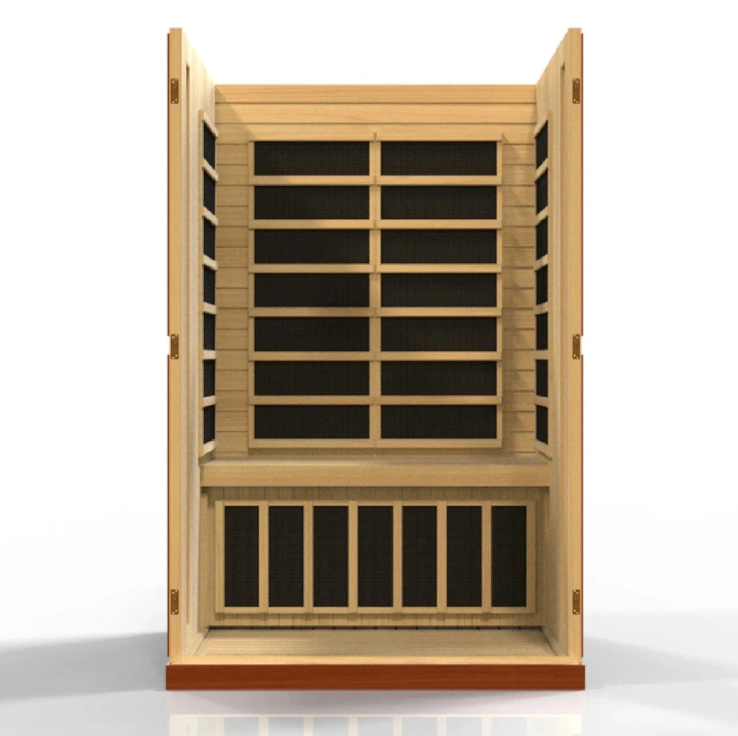 ValiroWood- "Vittoria" 2-person Low EMF FAR Infrared Sauna - DYN-6220-01-Sauna-valiro­wood
