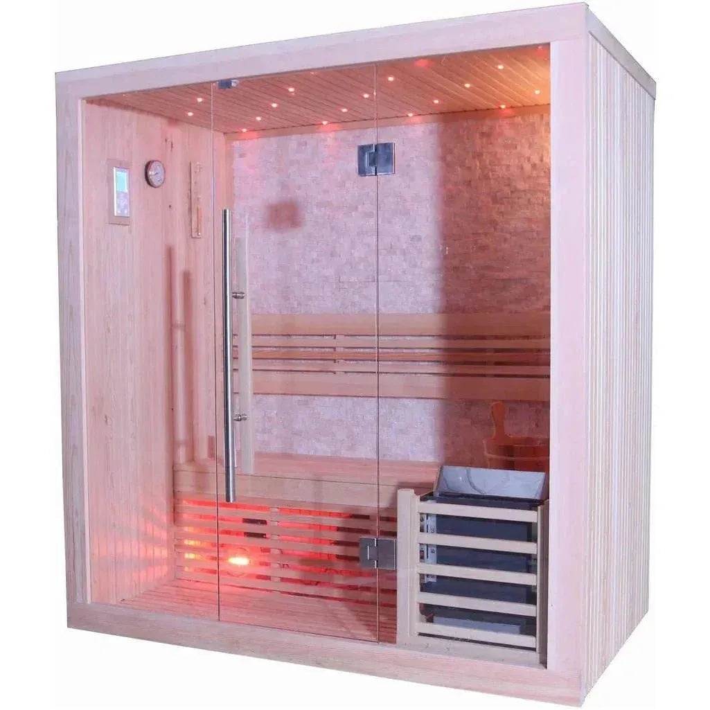 ValiroWood- Westlake 3 Person Indoor Traditional Sauna 300LX-Sauna-valiro­wood