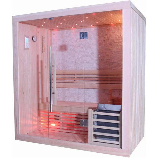 ValiroWood- Westlake 3 Person Indoor Traditional Sauna 300LX-Sauna-valiro­wood